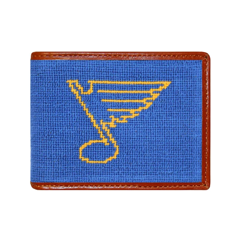 St. Louis Blues Wallet (Cobalt) made by Smathers & Branson