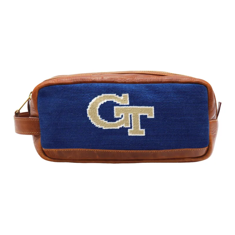 Georgia Tech Toiletry Bag (Classic Navy) made by Smathers & Branson