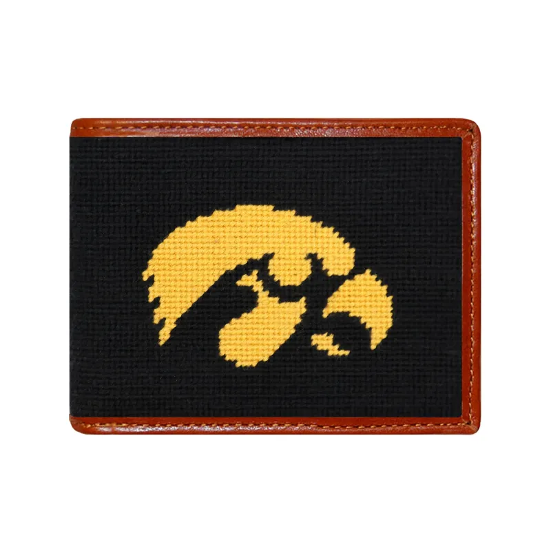 Iowa Wallet (Black) made by Smathers & Branson