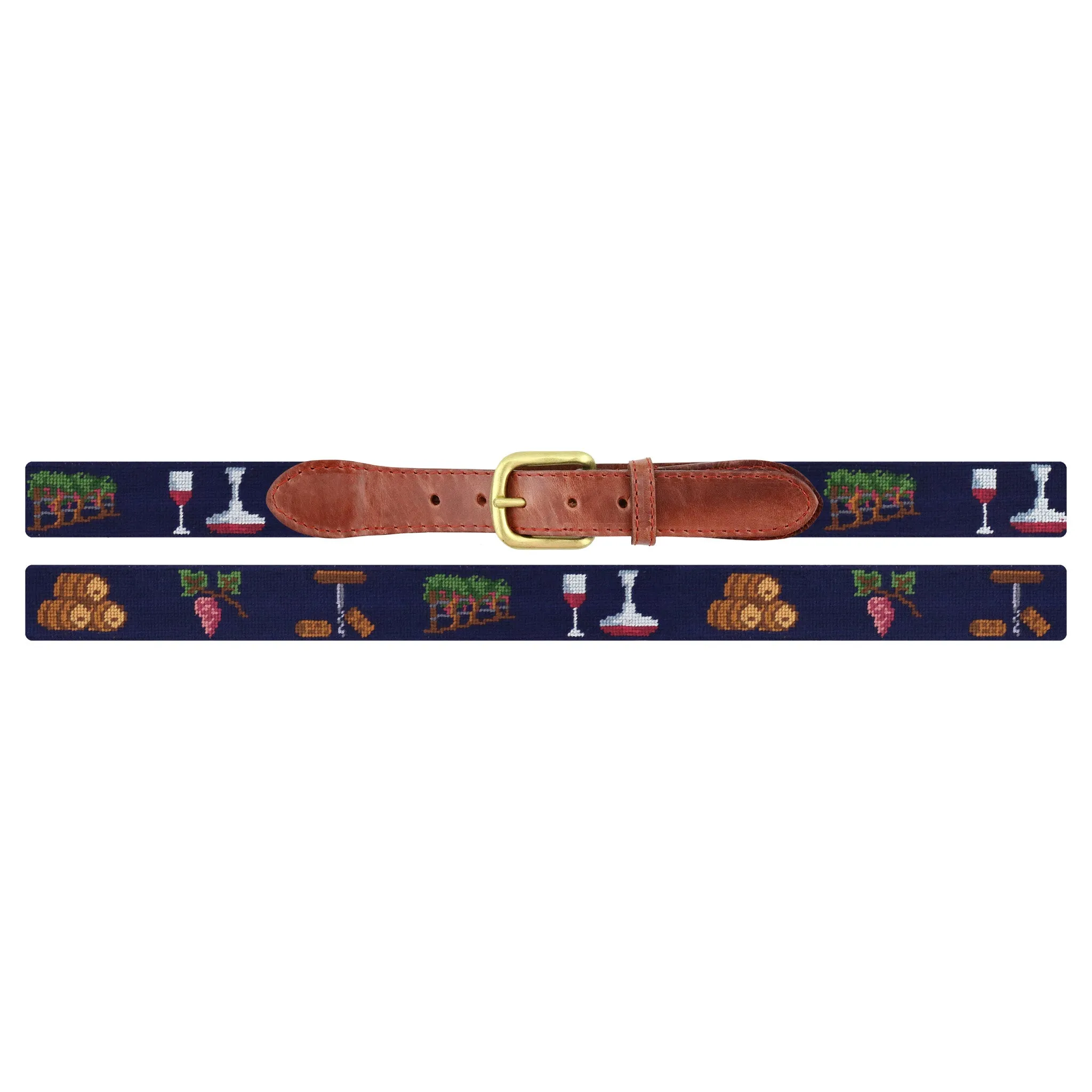 Wine and Vine Belt (Dark Navy) sold by Smathers & Branson product image thumbnail 2