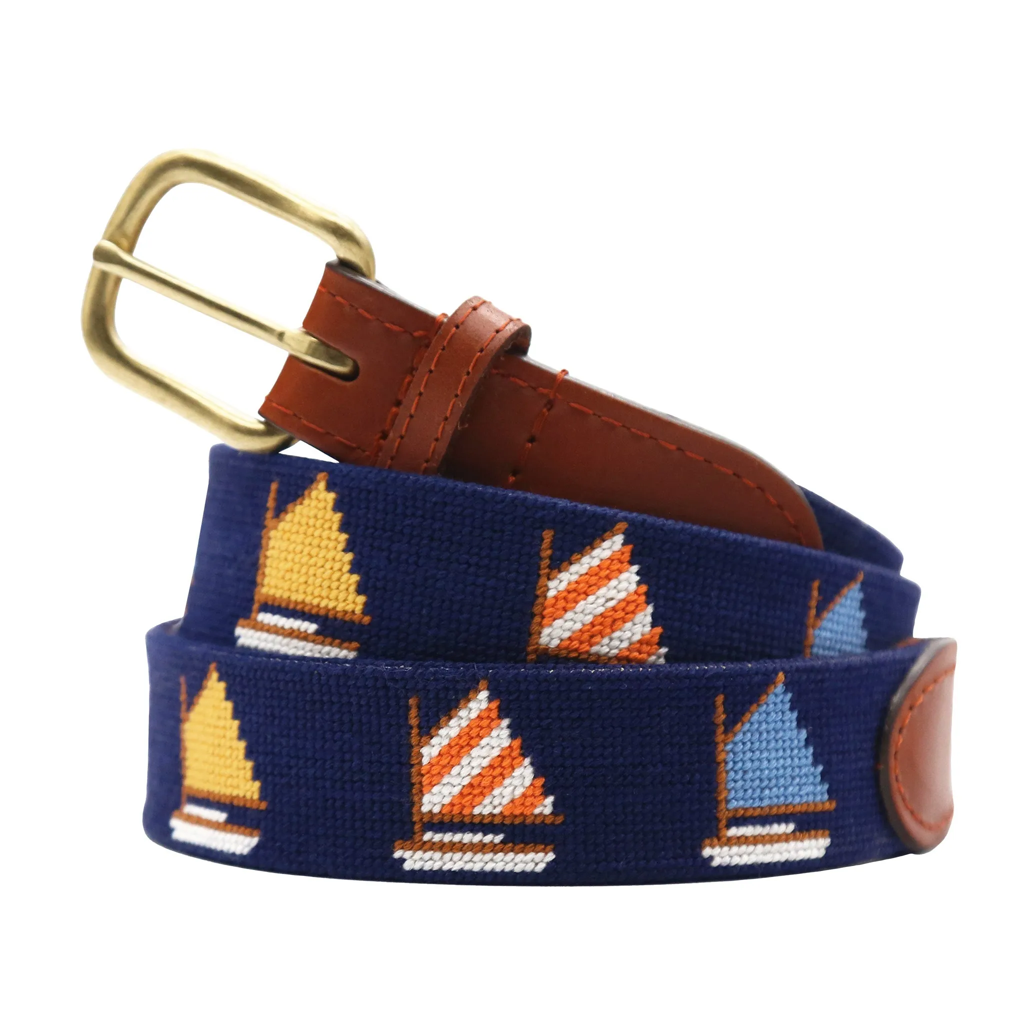 Rainbow Fleet Belt (Dark Navy) sold by Smathers & Branson