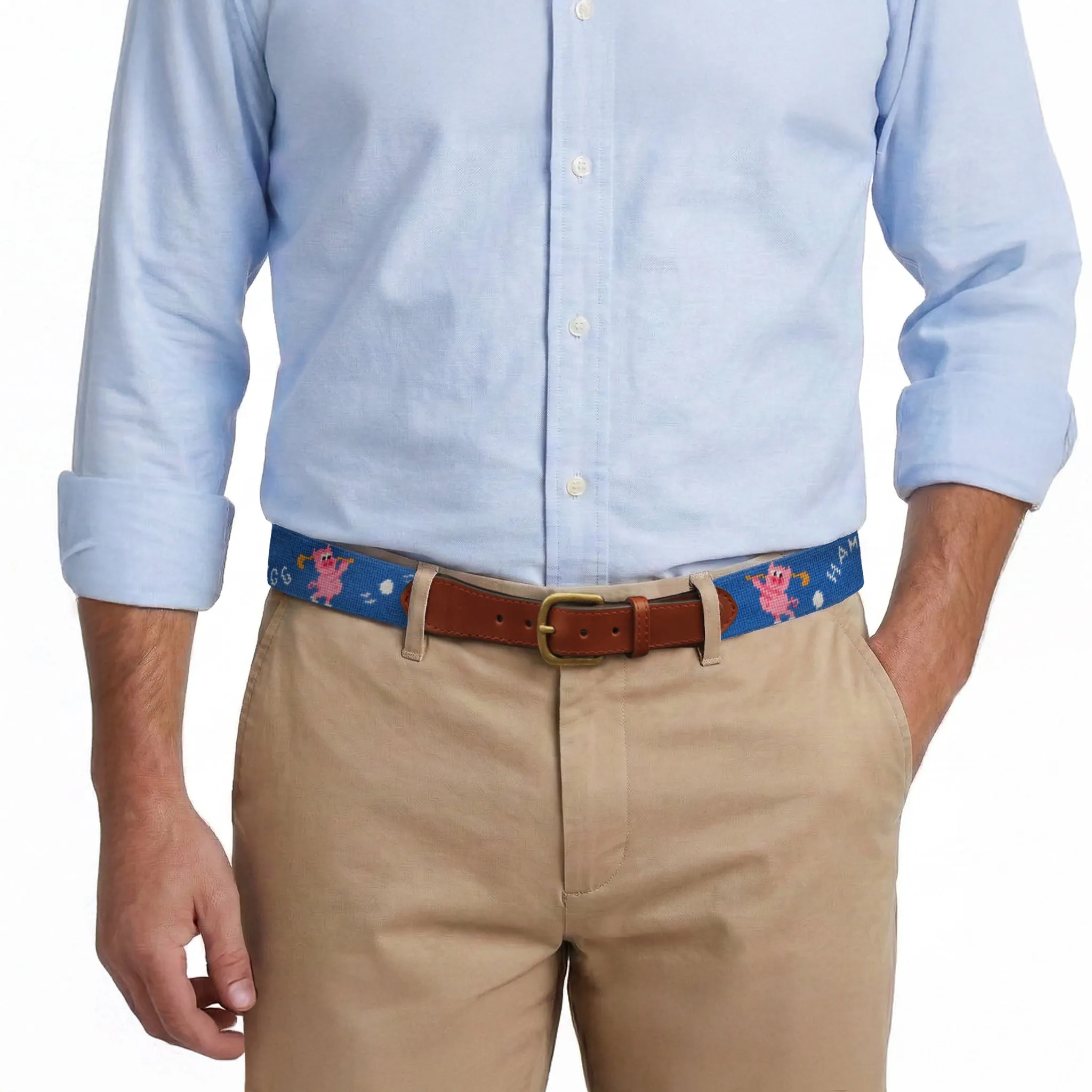 Ham and Egging Belt (Blue) sold by Smathers & Branson product image thumbnail 4