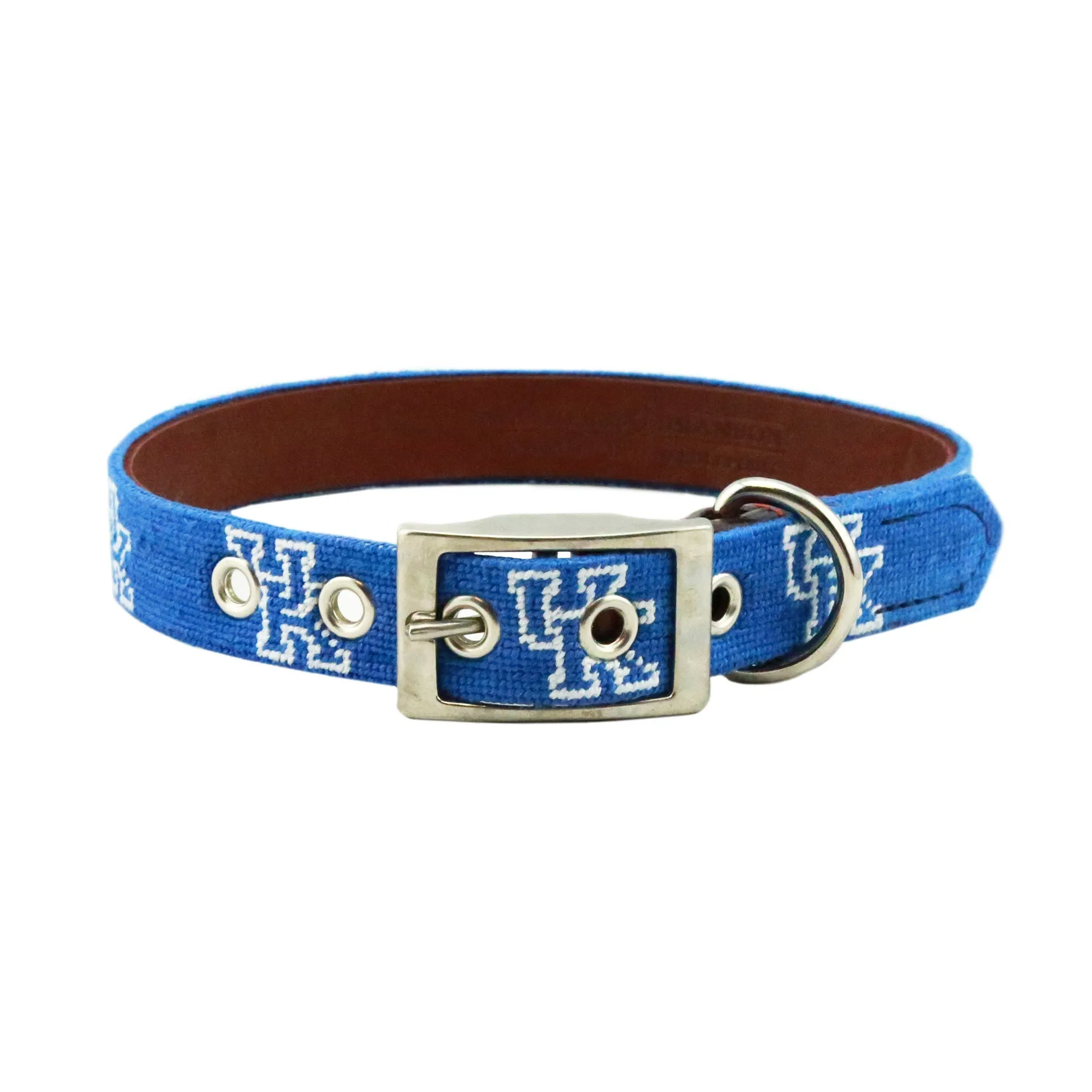 Monogrammed Kentucky Dog Collar (Blue) sold by Smathers & Branson