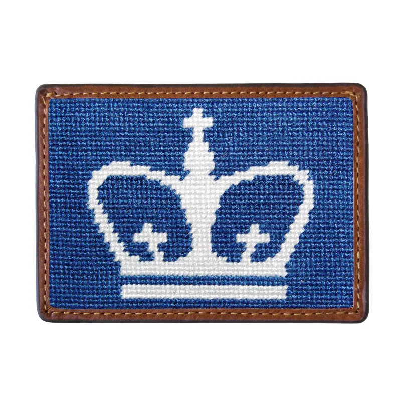 Columbia University Card Wallet made by Smathers & Branson