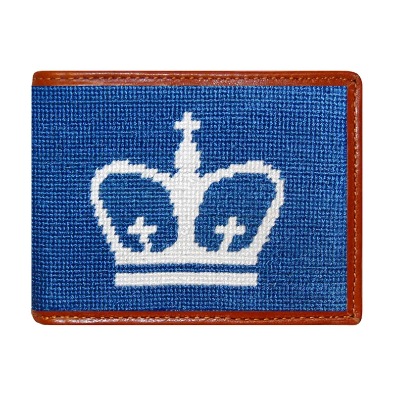 Columbia University Wallet made by Smathers & Branson