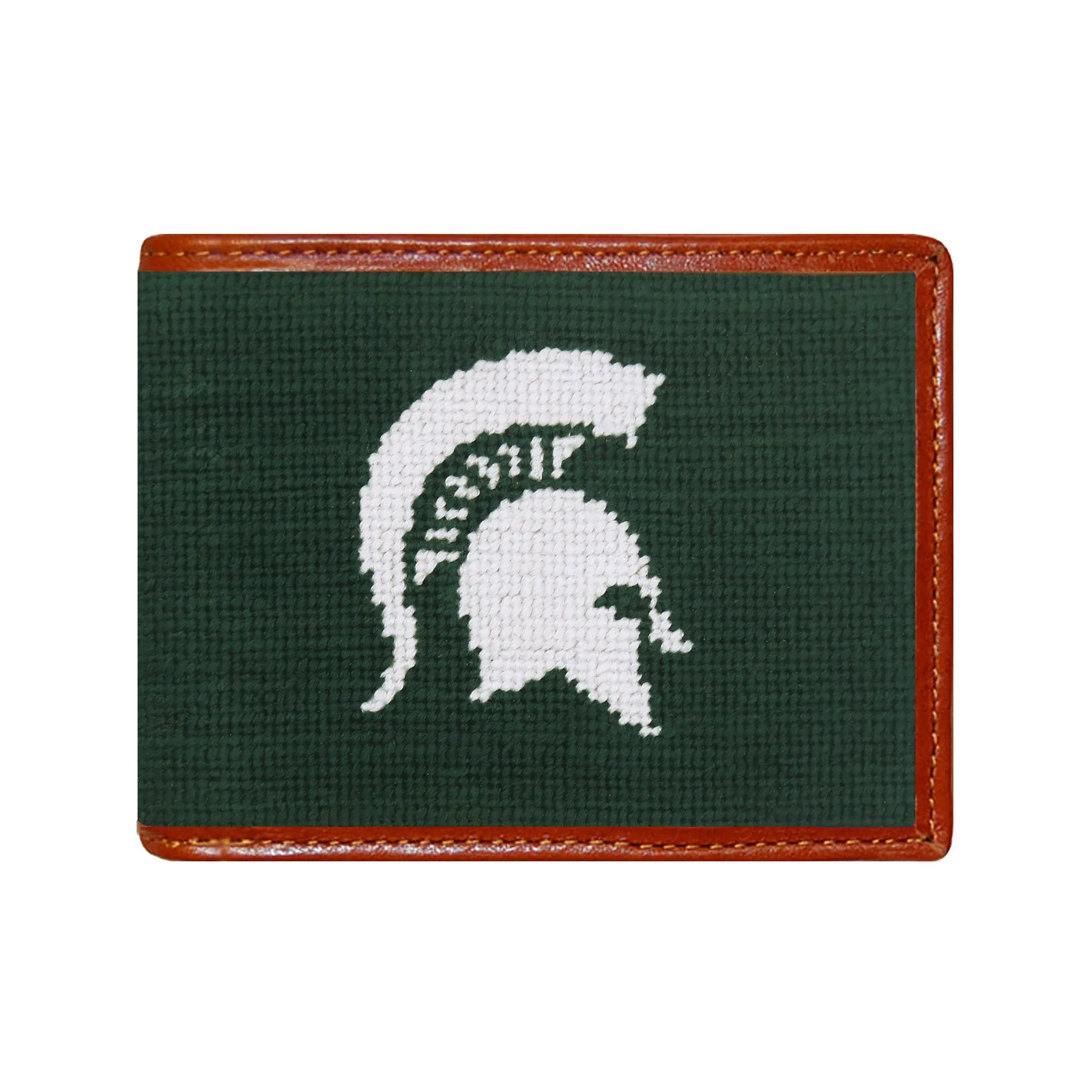 Michigan State Spartan Wallet (Dark Pine) sold by Smathers & Branson