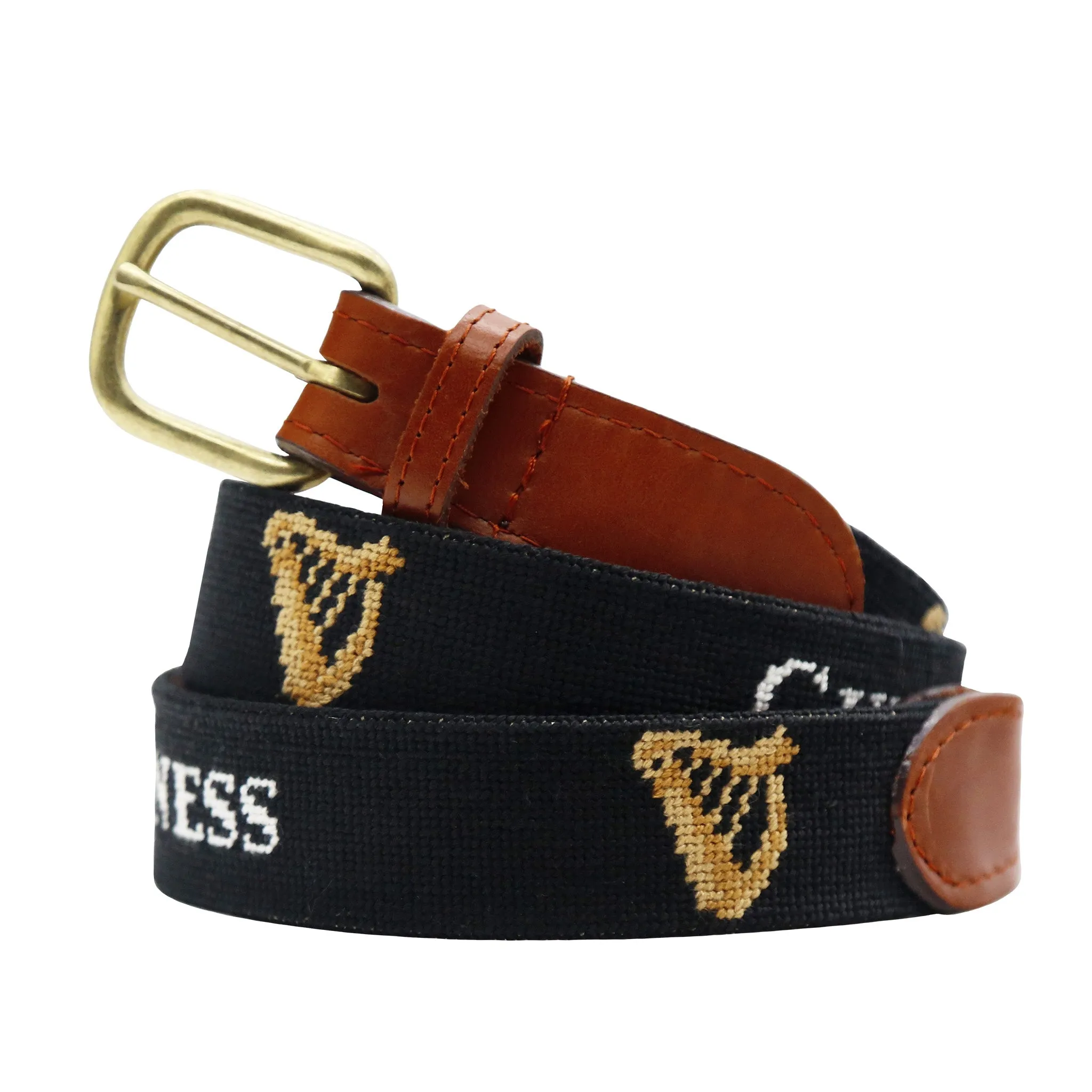 Monogrammed Guinness Belt (Black) sold by Smathers & Branson