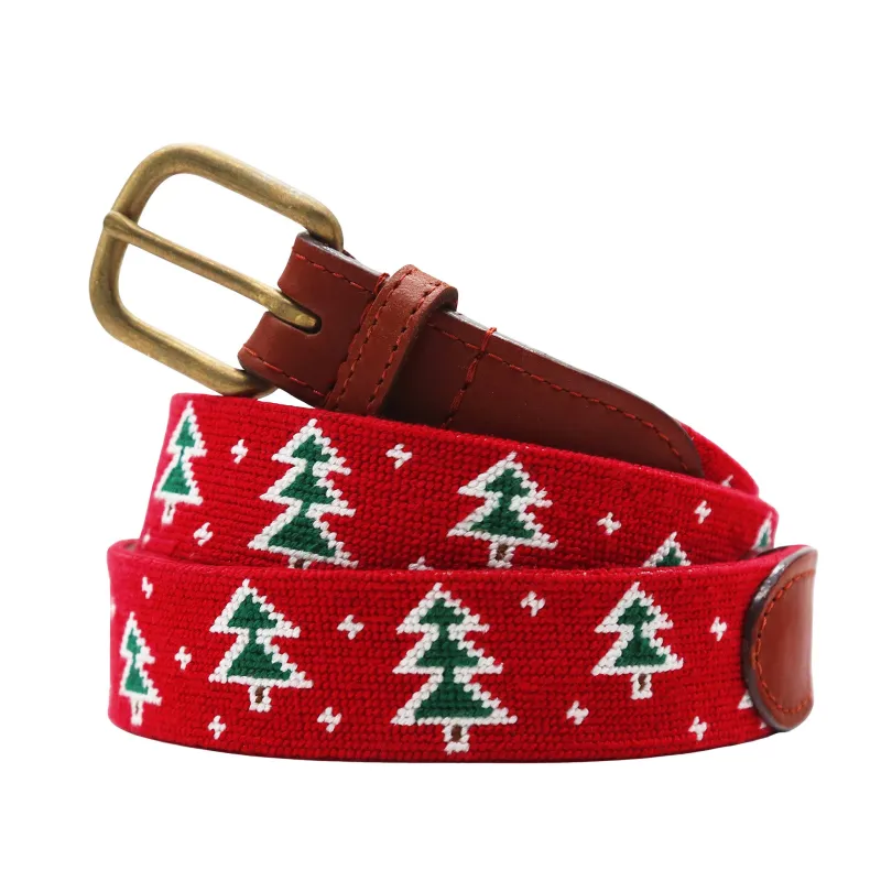 Oh Christmas Tree Belt (Red) made by Smathers & Branson
