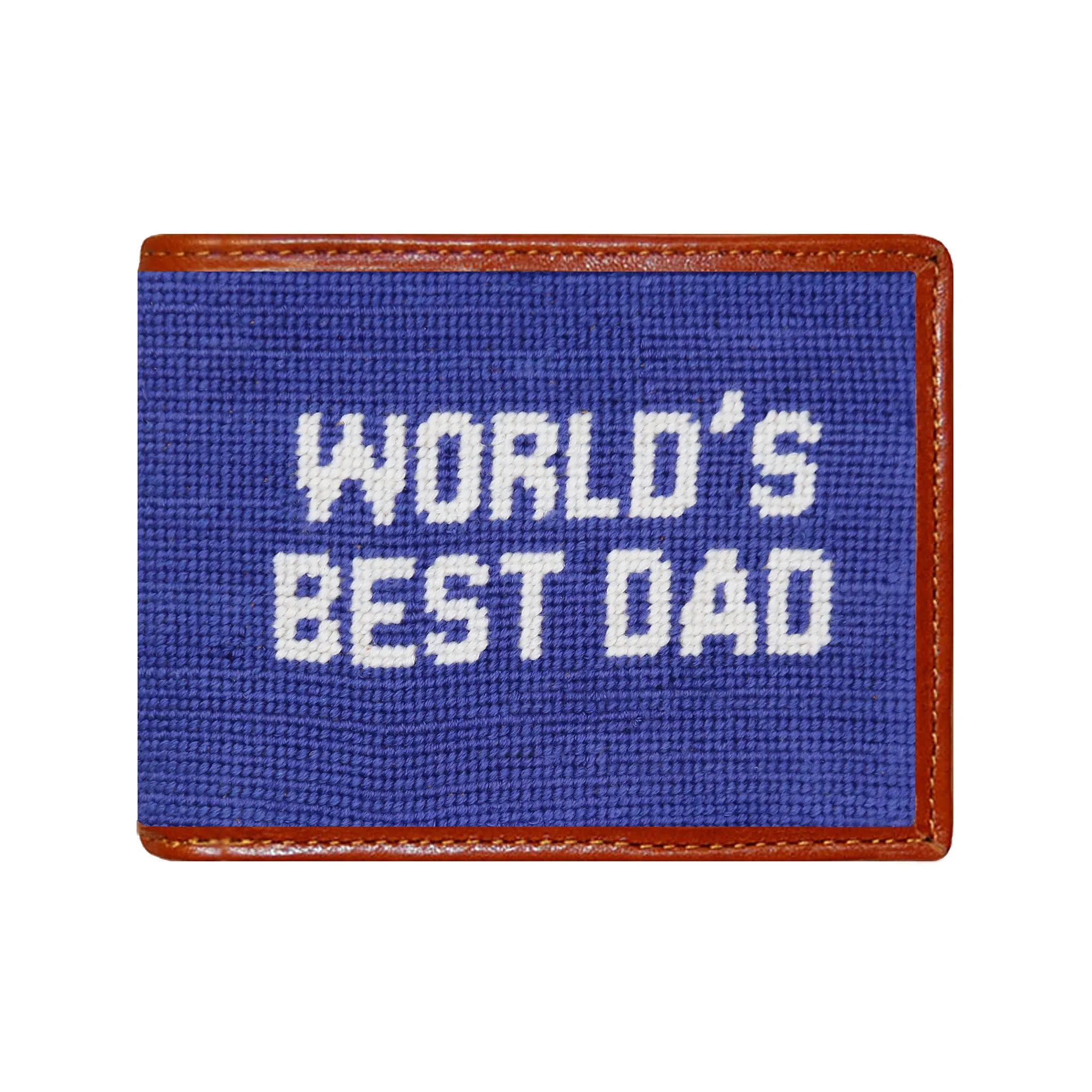 World's Best Dad Wallet (Royal) sold by Smathers & Branson