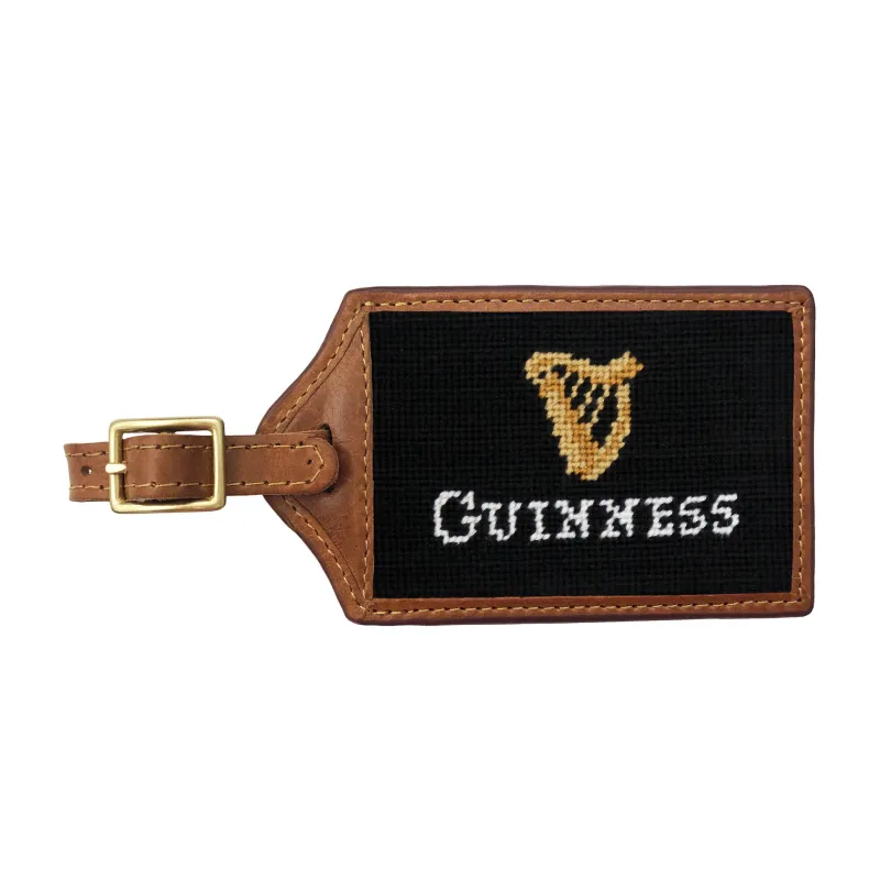 Guinness Luggage Tag (Black) made by Smathers & Branson
