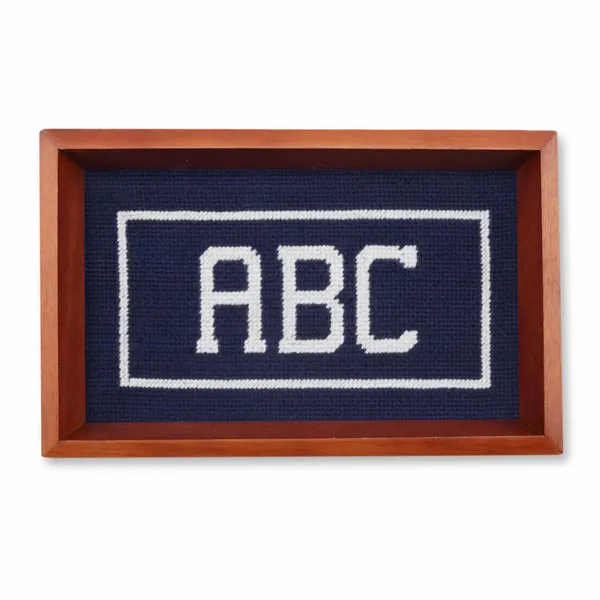 Monogrammed Valet Tray sold by Smathers & Branson product image thumbnail 5