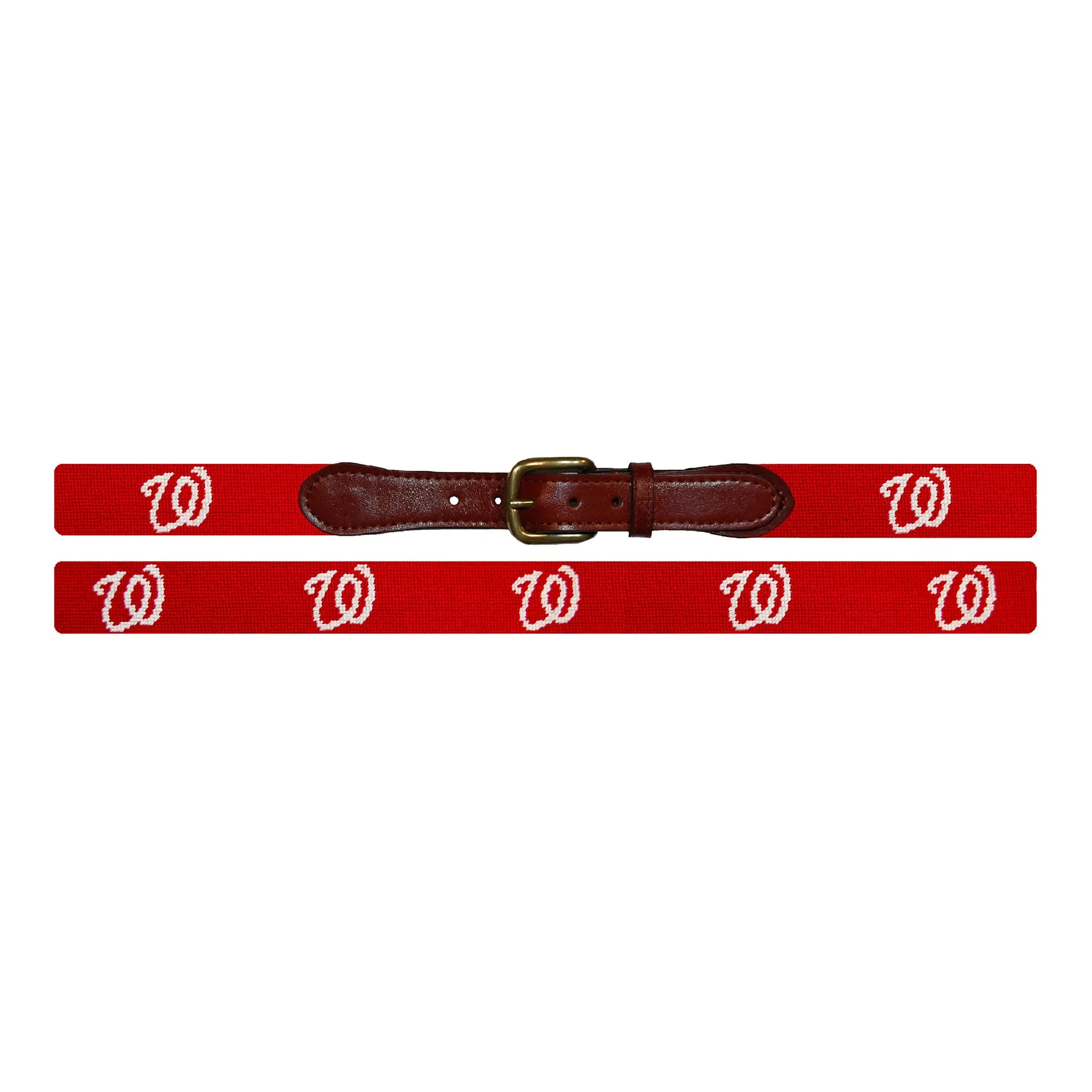 Monogrammed Washington Nationals Belt (Red) sold by Smathers & Branson product image thumbnail 2