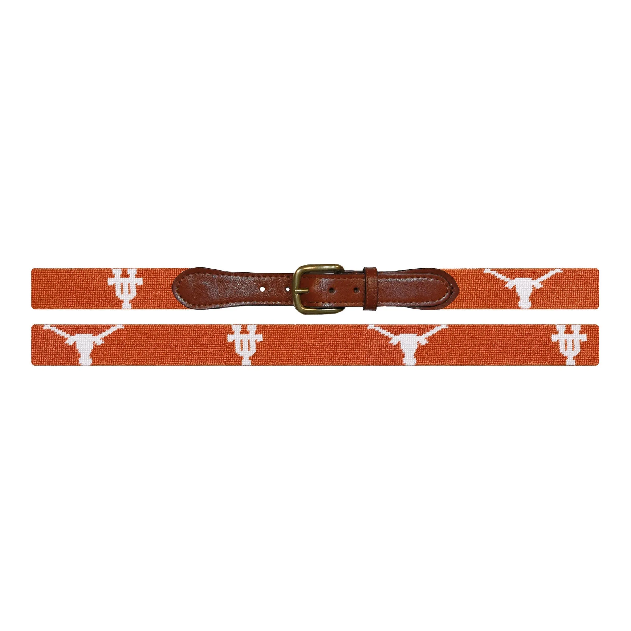 Monogrammed University of Texas Belt (Burnt Orange) sold by Smathers & Branson product image thumbnail 2