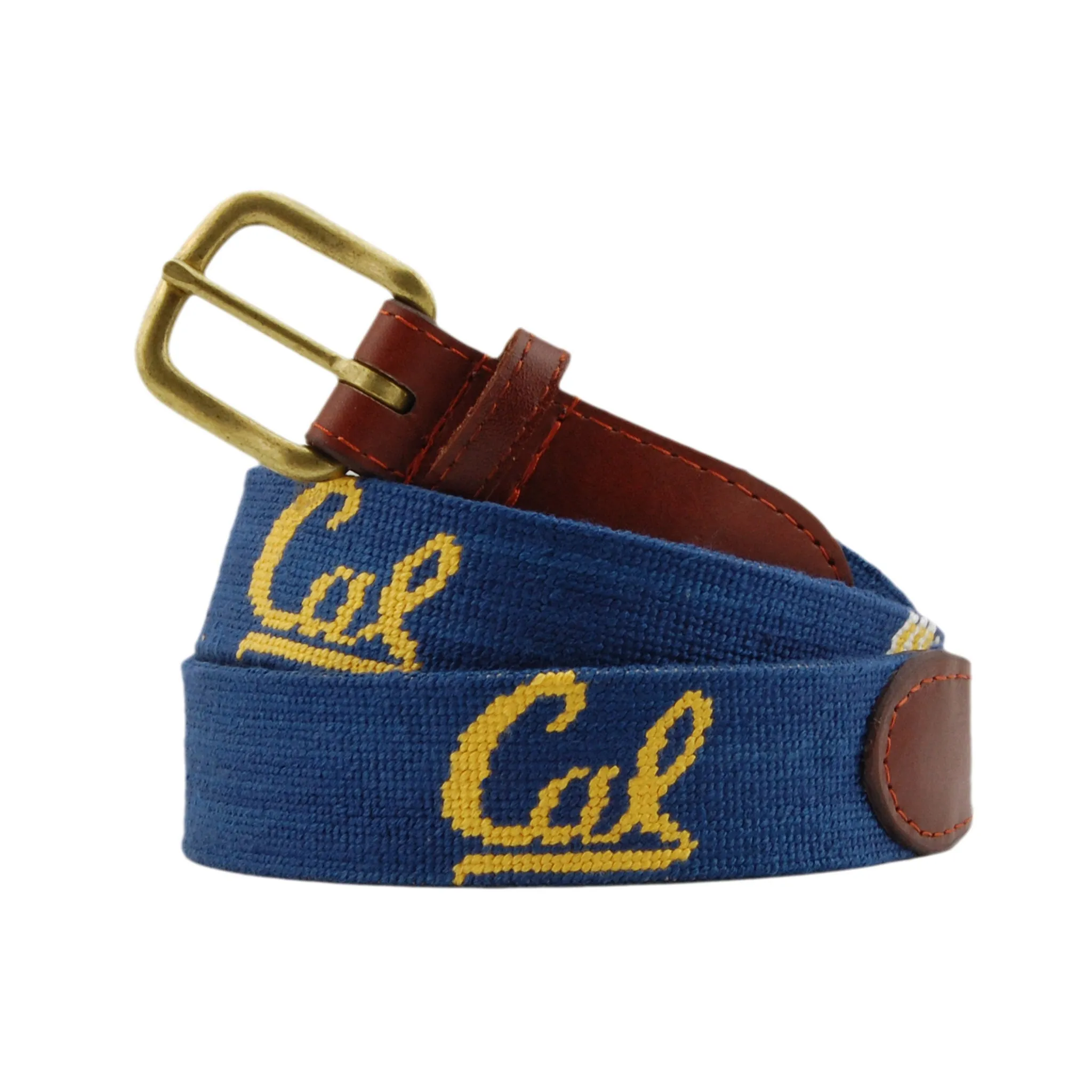 Monogrammed UC Berkeley Belt (Classic Navy) sold by Smathers & Branson