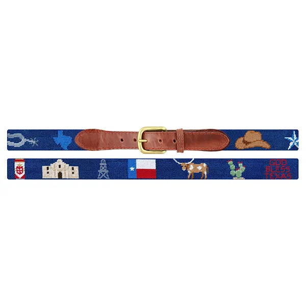 Monogrammed Texas Life Belt (Classic Navy) sold by Smathers & Branson product image thumbnail 2