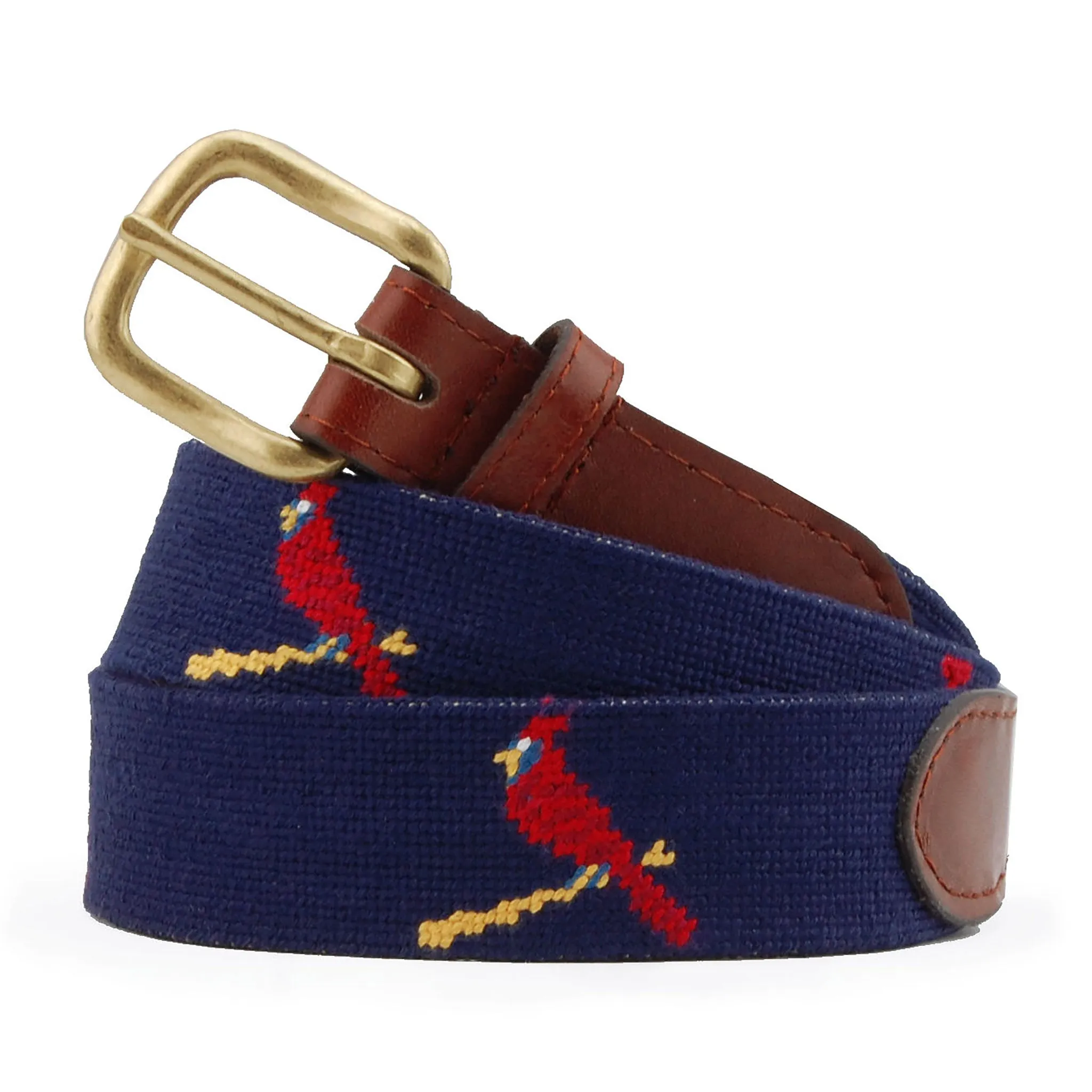 Monogrammed St. Louis Cardinals Belt (Dark Navy) sold by Smathers & Branson