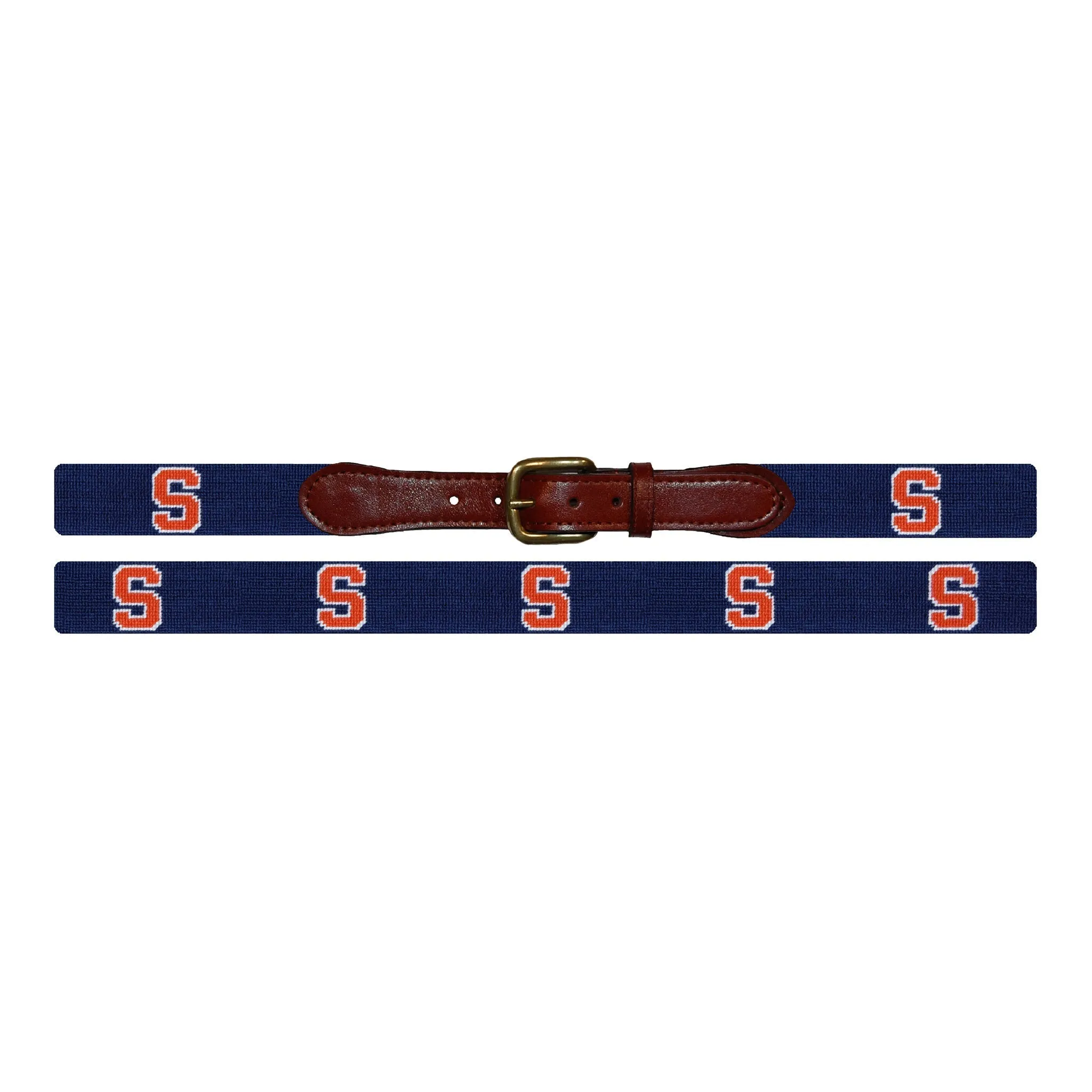 Monogrammed Syracuse Belt (Dark Navy) sold by Smathers & Branson product image thumbnail 2