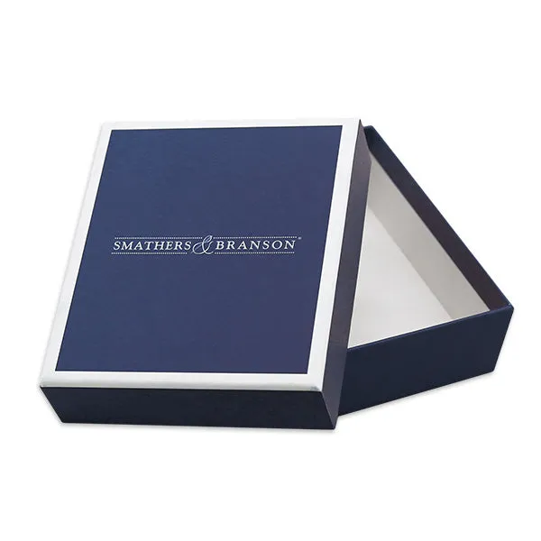 Monogrammed Swing Oil Flask (Slate) sold by Smathers & Branson product image thumbnail 2