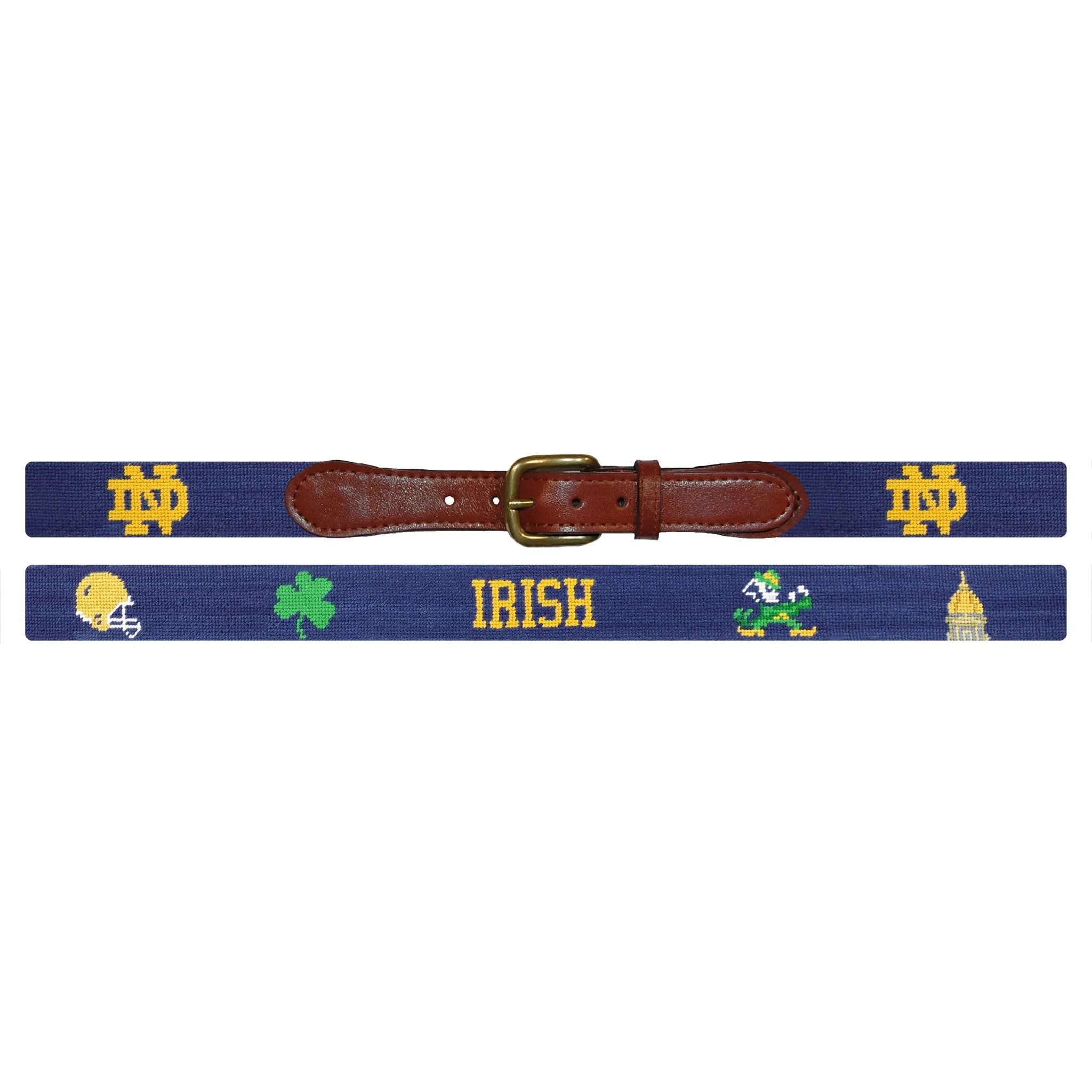 Monogrammed Notre Dame Life Belt (Classic Navy) sold by Smathers & Branson product image thumbnail 2
