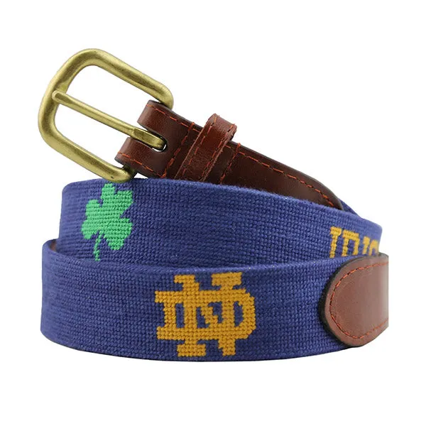 Monogrammed Notre Dame Life Belt (Classic Navy) sold by Smathers & Branson