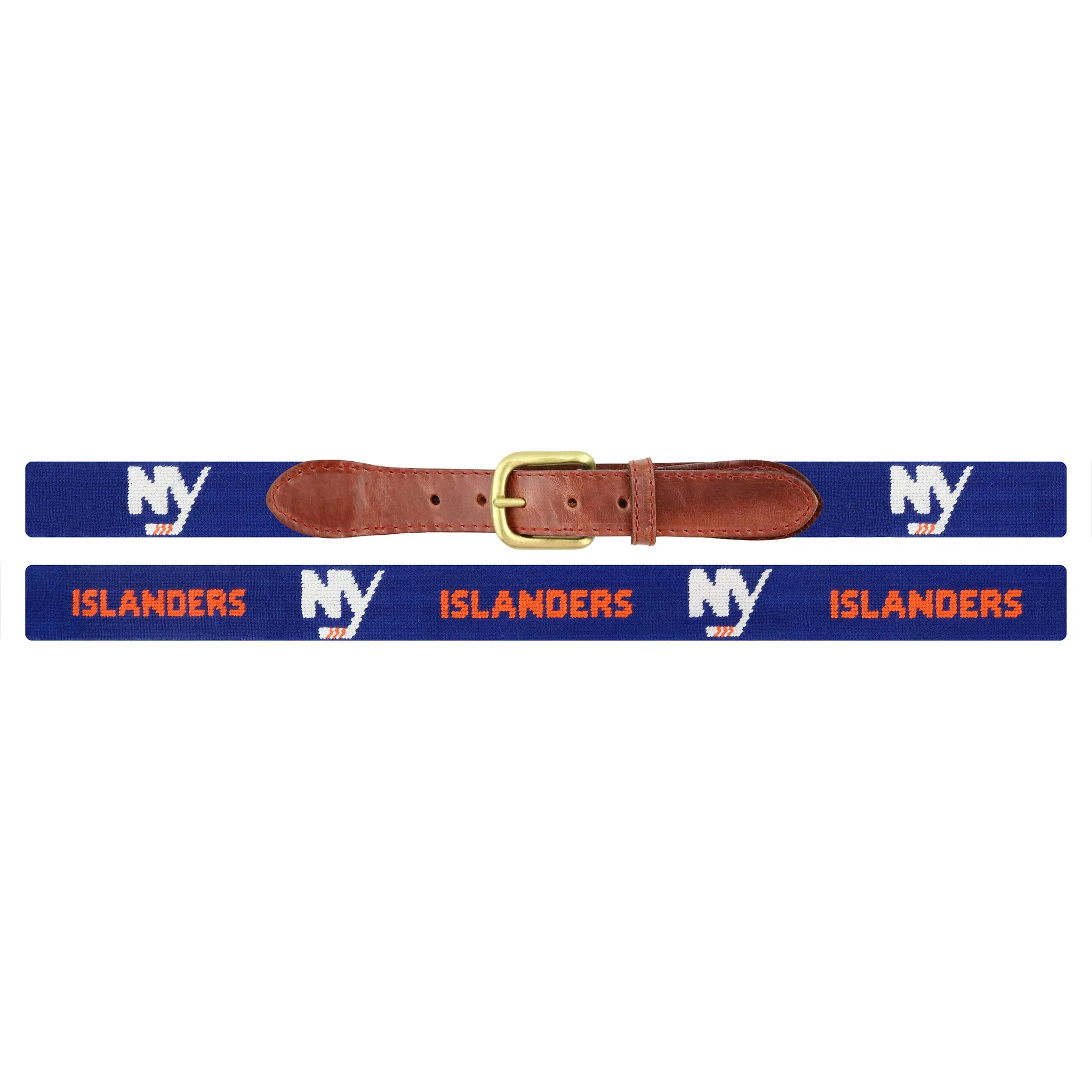 Monogrammed New York Islanders NY-Text Belt (Dark Royal) sold by Smathers & Branson product image thumbnail 2