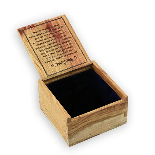 Wooden Belt Gift Box sold by Smathers & Branson product image thumbnail 2