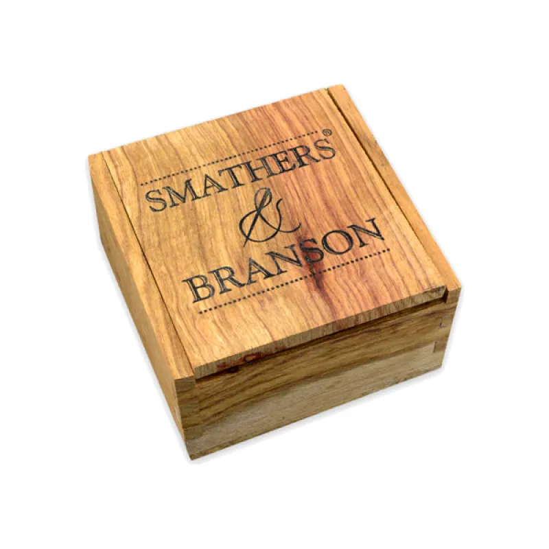 Wooden Belt Gift Box made by Smathers & Branson