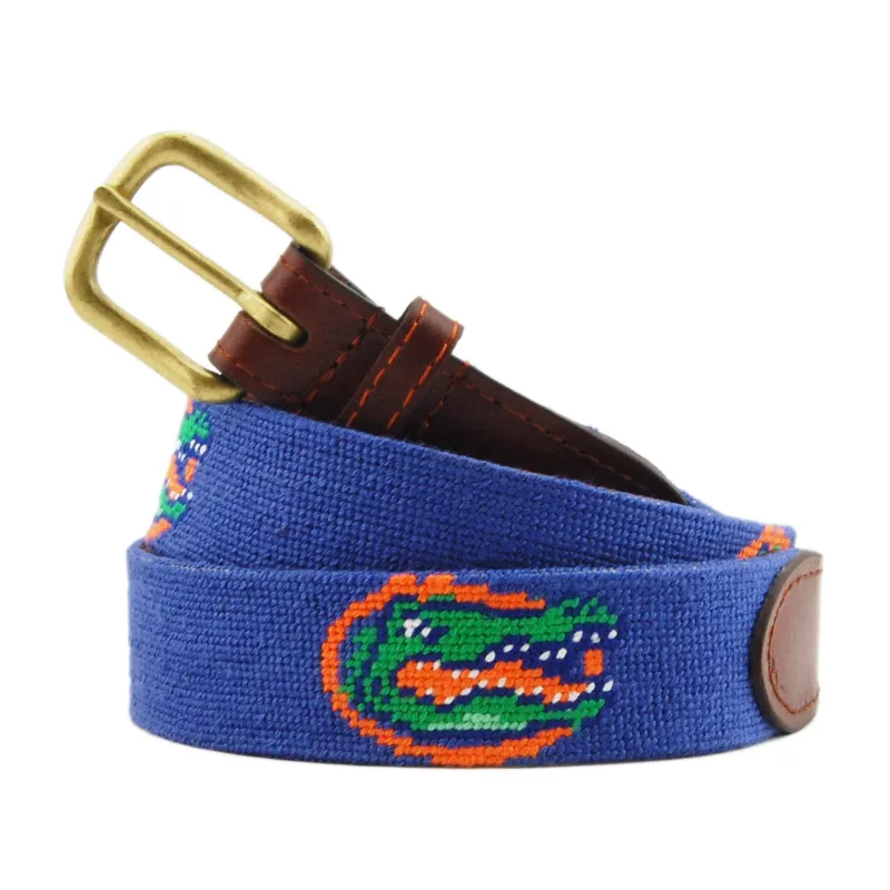 University of Florida Belt (Royal) made by Smathers & Branson