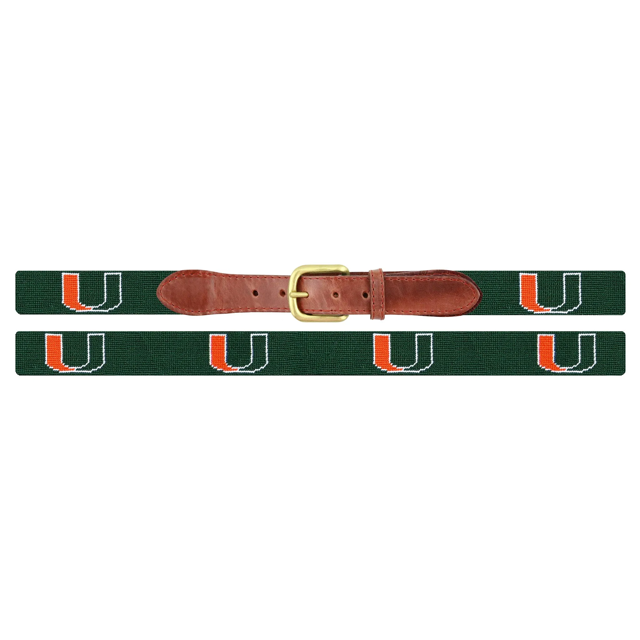 University of Miami Belt (FL) Belt (Deep Hunter) sold by Smathers & Branson product image thumbnail 2