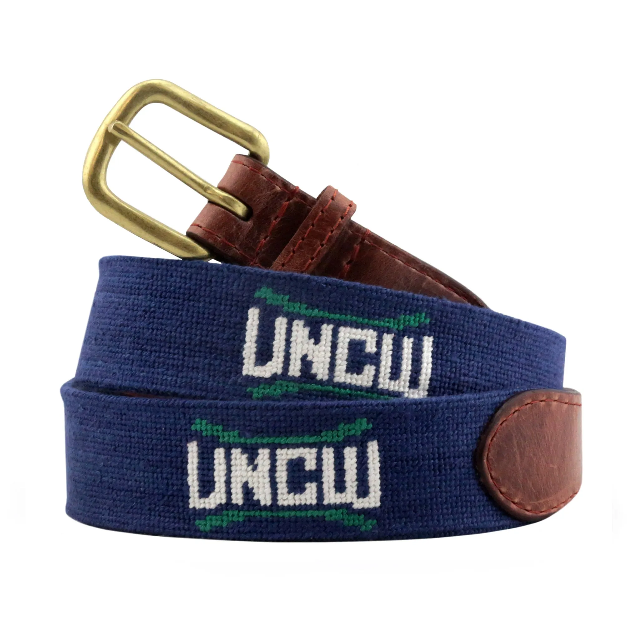 UNC Wilmington Belt (Dark Navy) sold by Smathers & Branson