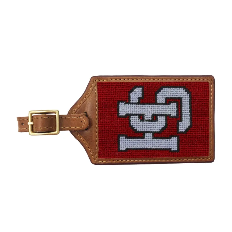 Hampden Sydney Luggage Tag (Garnet) made by Smathers & Branson