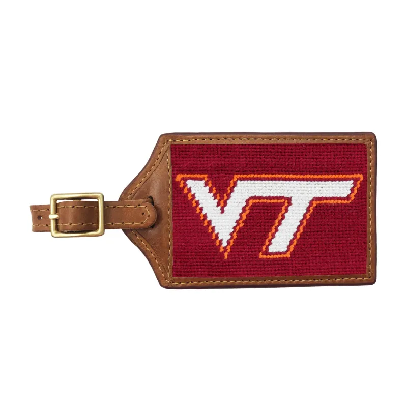 VA Tech Luggage Tag made by Smathers & Branson