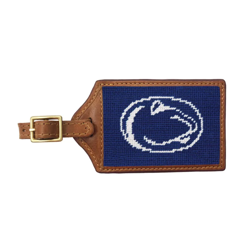 Penn State Luggage Tag (Classic Navy) made by Smathers & Branson