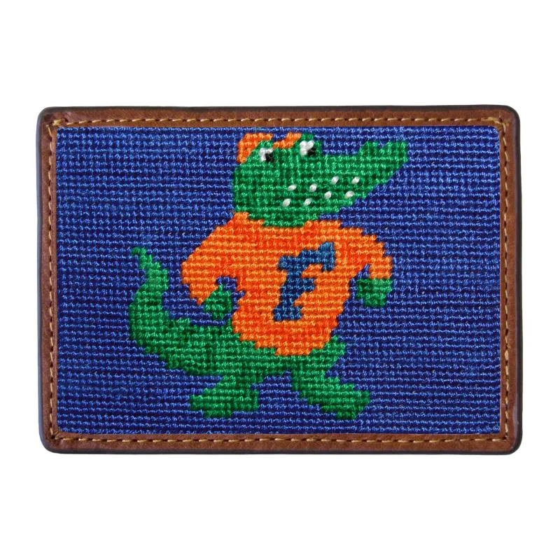 University of Florida Albert Card Wallet (Royal) made by Smathers & Branson