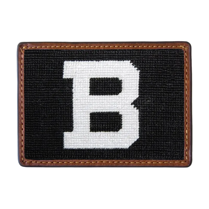 Bowdoin B Card Wallet made by Smathers & Branson