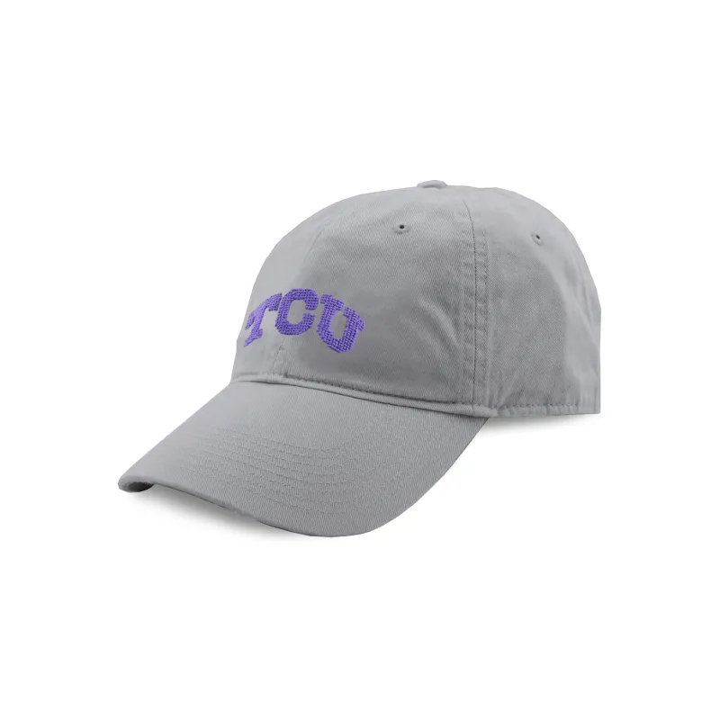 TCU Hat (Grey) made by Smathers & Branson