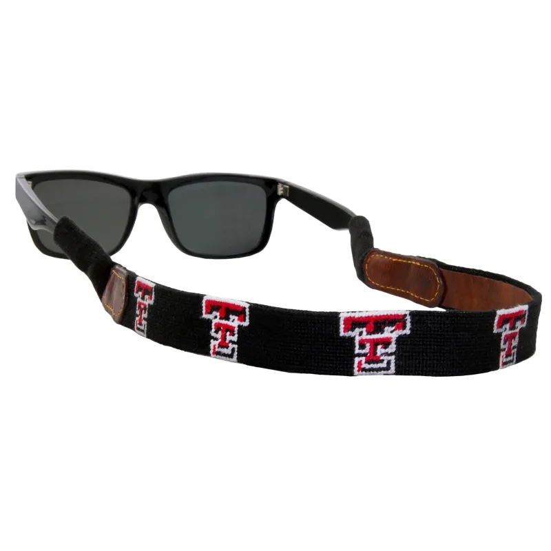 Texas Tech Sunglass Strap made by Smathers & Branson