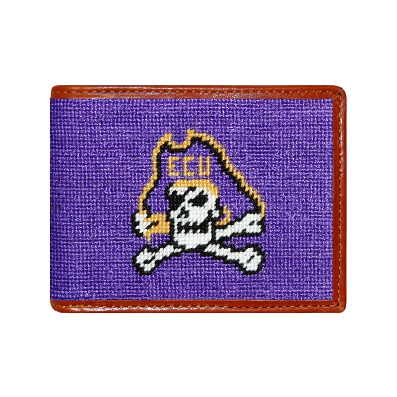 East Carolina Wallet (Purple) made by Smathers & Branson