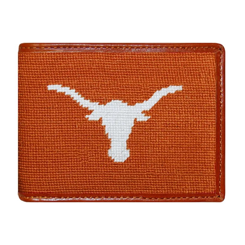University of Texas Wallet (Burnt Orange) made by Smathers & Branson