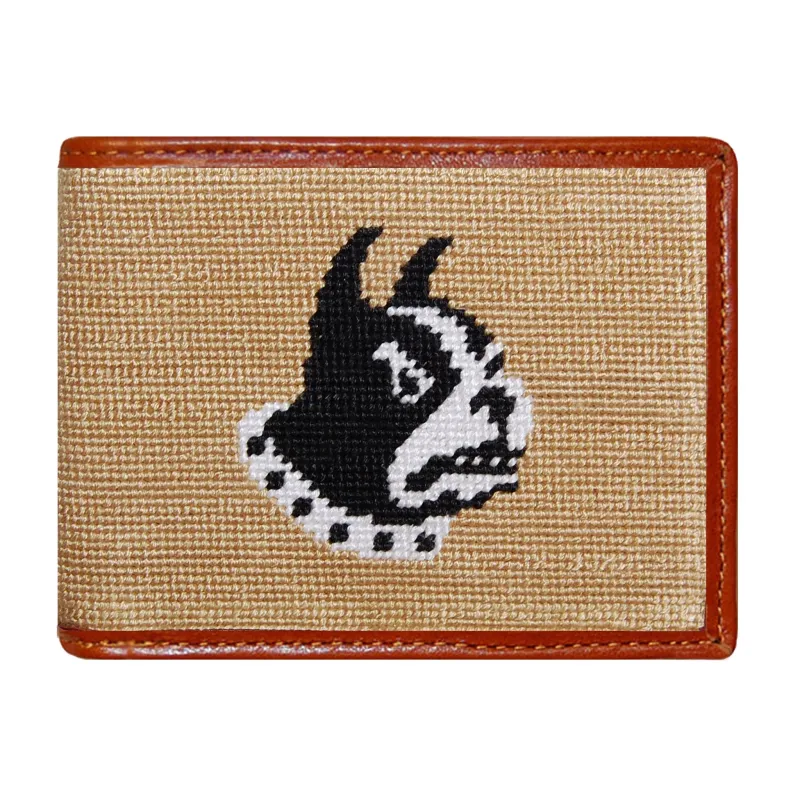 Wofford Wallet (Gold) made by Smathers & Branson