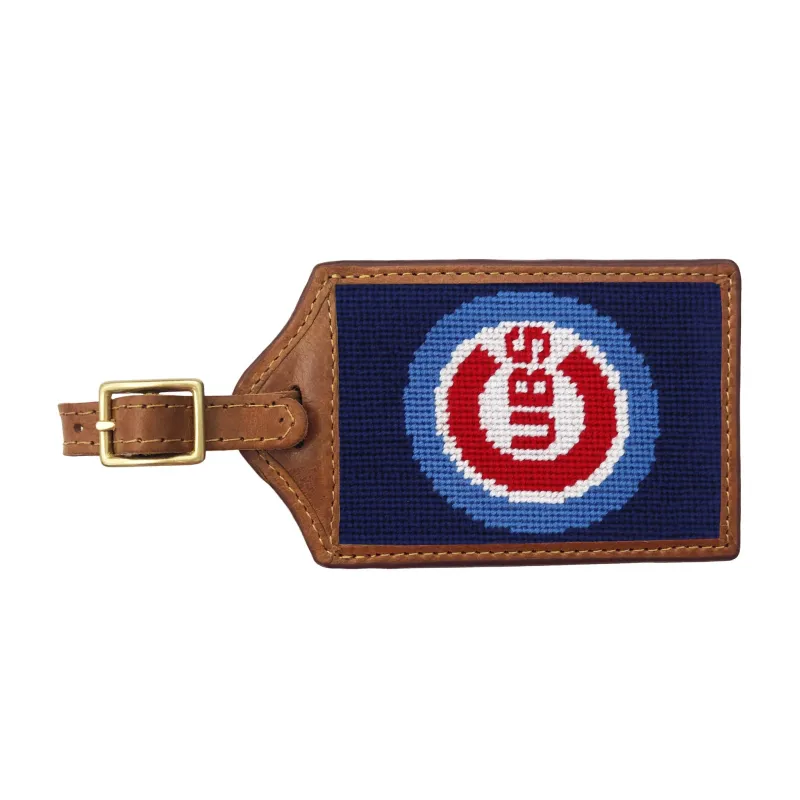 Chicago Cubs Luggage Tag made by Smathers & Branson