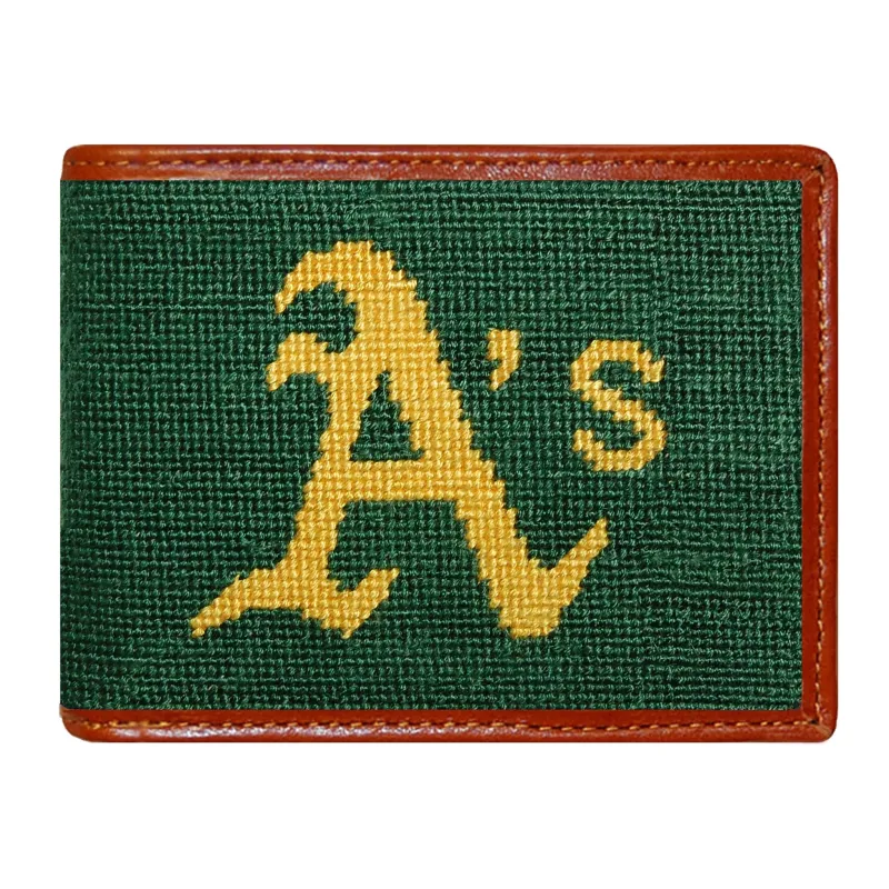 Oakland Athletics Wallet made by Smathers & Branson