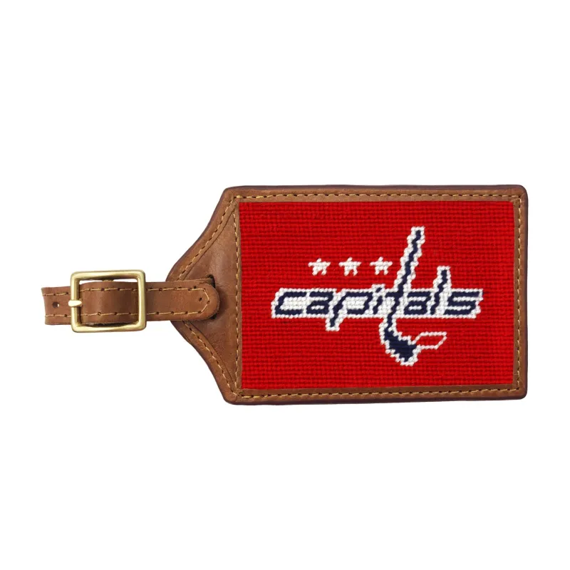 Washington Capitals Luggage Tag (Red) made by Smathers & Branson