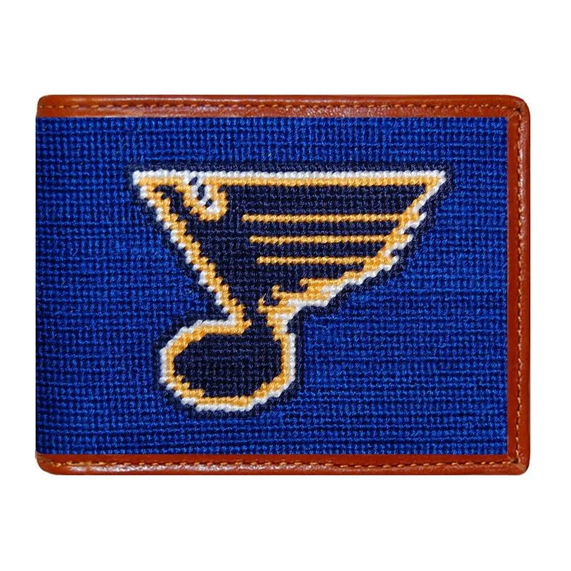 St. Louis Blues Wallet made by Smathers & Branson
