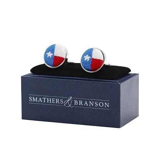 Texas Flag Cufflinks sold by Smathers & Branson product image thumbnail 2