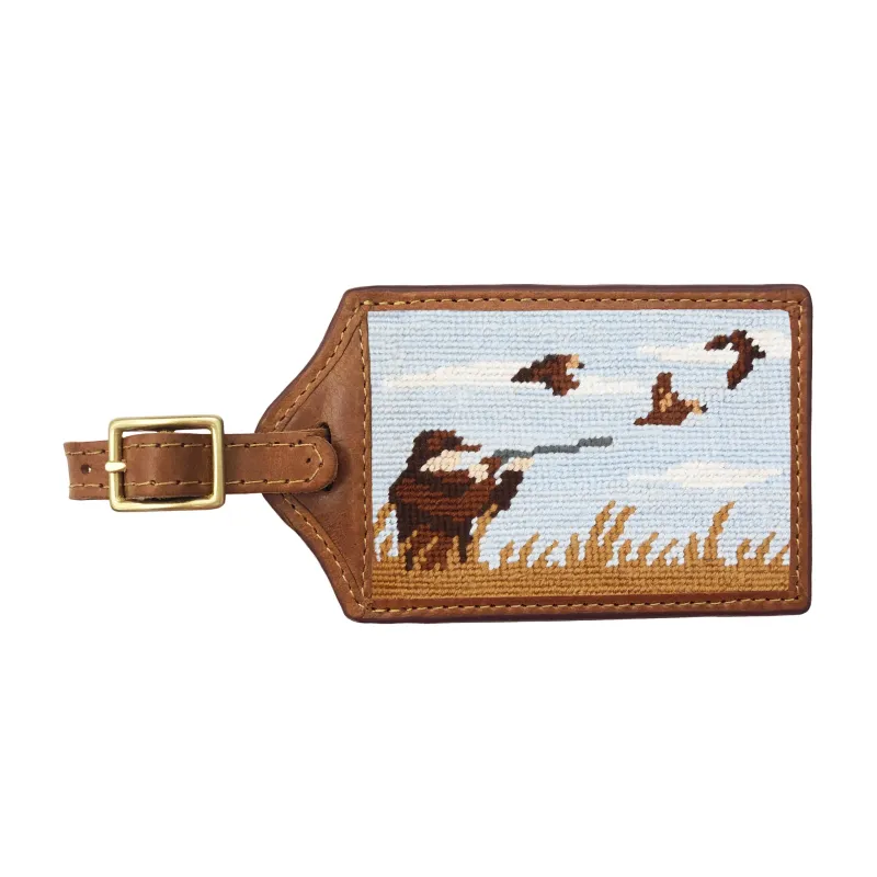 Upland Shoot Luggage Tag made by Smathers & Branson