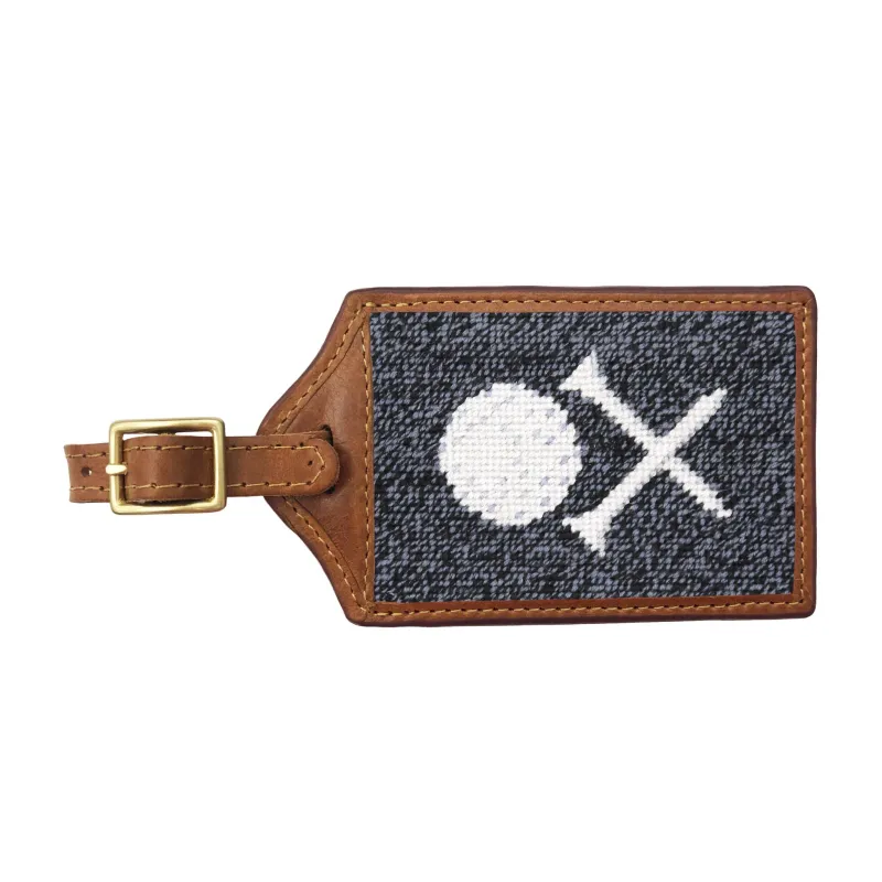 Scratch Golf Luggage Tag (Heathered Black) made by Smathers & Branson