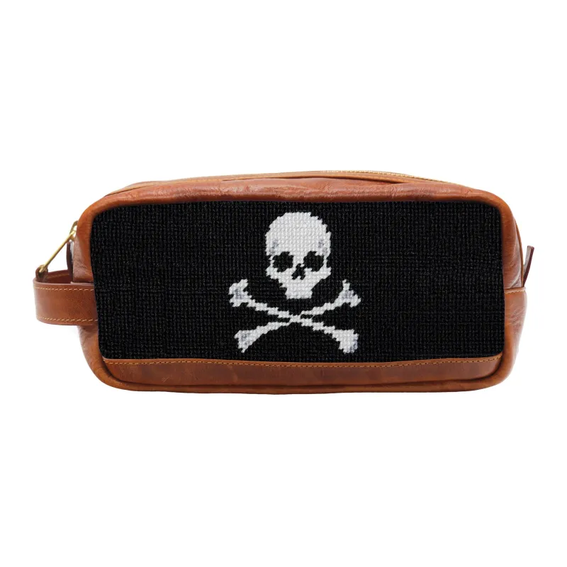Jolly Roger Toiletry Bag (Black) made by Smathers & Branson