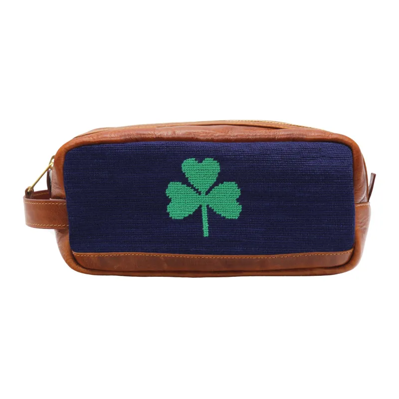 Shamrock Toiletry Bag (Dark Navy) made by Smathers & Branson