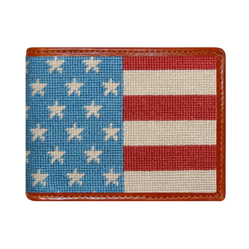 Stars and Stripes Wallet made by Smathers & Branson